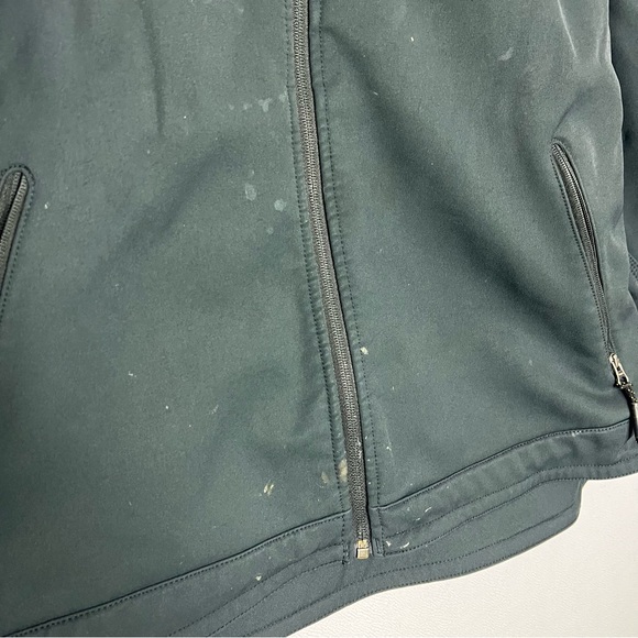 Carhartt Black Crowley Jacket Hooded Lined Rugged Flex Work Mens Size L - Picture 3 of 15